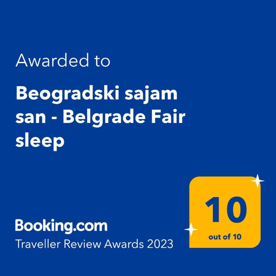 Beogradski Sajam San - Belgrade Fair Sleep Belgrado Exterior foto